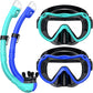 Greatever Snorkeling Gear for Adults, Snorkel Mask Set 180° Panoramic View Snorkel Gear