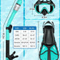 Greatever Snorkel Set with Fins for Adults