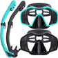 Greatever Snorkeling Gear for Adults, Dry Top Snorkel Mask Adult