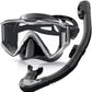 Greatever Snorkel Set Pano 3 Window Snorkel Mask For Adults