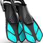 Greatever Snorkel Fins Adjustable Buckles Open Heel Swim Flippers