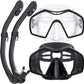 Greatever Snorkeling Gear for Adults, Dry Top Snorkel Mask Adult