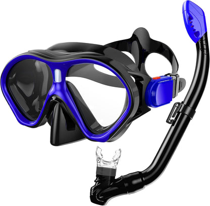Ensemble de plongée Greatever Kids, masque et tuba unisexe pour enfants 