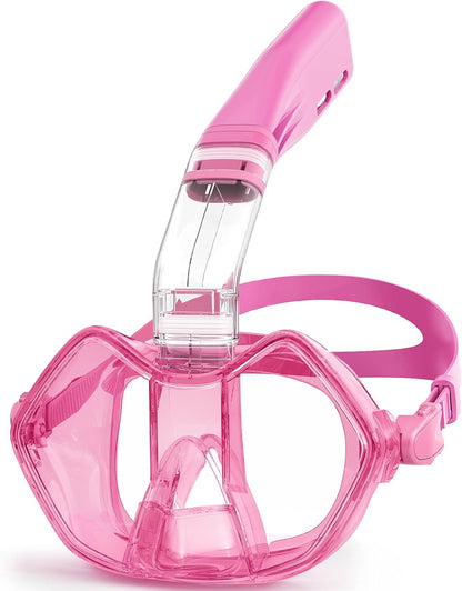 Greatever Half Face Diving Mask – Nose Breathing Design, Comfortable Fit with Detachable Snorkel