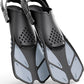 Greatever Kids Snorkel Fins Adjustable Buckles Open Heel Swim Flippers