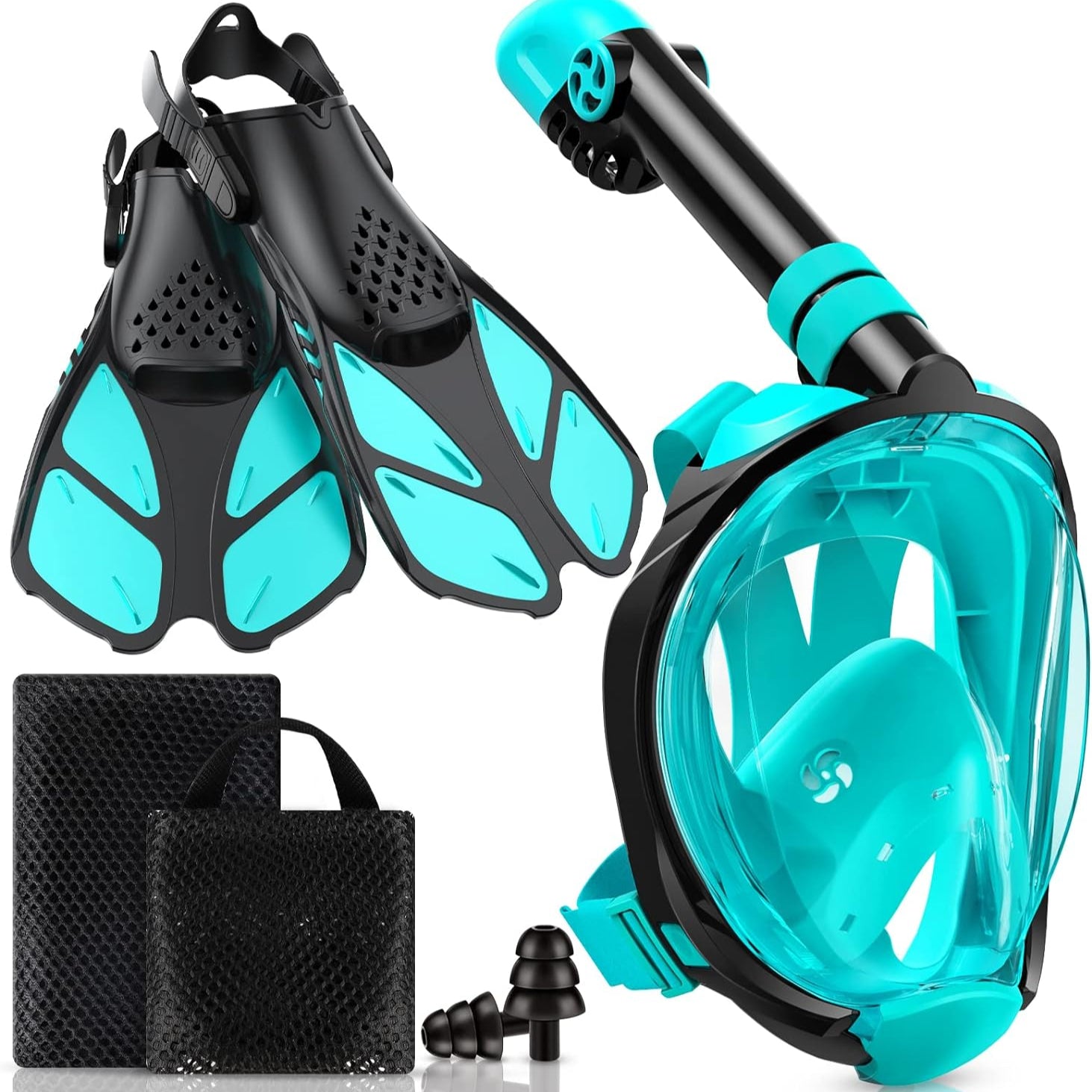 Masque de Plongée bleu,Tube Pliable Masque Snorkeling Plein Visage 180° Visible Anti-buée et Anti-fuites,Support pour Caméra de Spor - Sport Masque de Plongée bleu,Tube Pliable Masque Snorkeling Plein Visage 180° Visible Anti-buée et Anti-fuites,Support pour Caméra de Spor - Sport