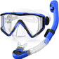 Greatever Snorkel Set Pano 3 Window Snorkel Mask For Adults