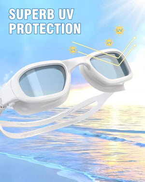 Greatever Swimming Goggles Polarized UV Protection Adult Goggles