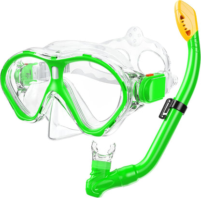 🎁 Greatever Kids Snorkel Set, Diving Mask for Children as Unisex Kids (100% off)