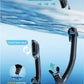 Greatever Dry-Top Snorkel Set With 180°Panoramic Wide View Diving Mask for Adults