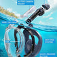 Greatever Full Face Snorkel Mask, Snorkeling Gear for Adults Diving Mask Anti Fog Premium Innovative Safety Breathing System