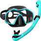 Greatever Snorkeling Gear for Adults, Dry Top Snorkel Mask Adult