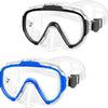 Greatever Swim Goggles Adult Kids, Anti Fog Swimming Goggles with Nose Cover - Blue/Black