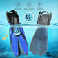 Greatever Snorkel Fins for Adult, Snorkeling Gear Adjustable Buckles Open Heel Comfortable Extra Convenient