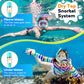 Greatevet Kids Snorkel Set, Anti-Fog Panoramic Tempered Glass Kids Snorkel mask