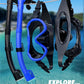 Greatever Snorkel Mask Set 180° Panoramic View Snorkel Gear for Adults 2PCS