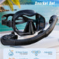 Greatever Snorkeling Gear for Adults, Dry Top Snorkel Mask Adult