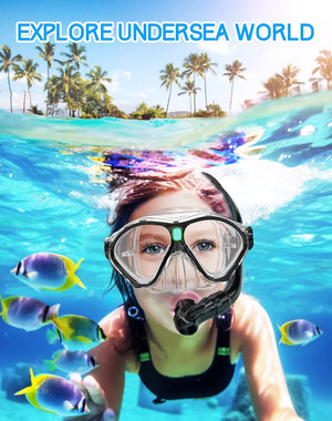 Greatever Kids Snorkel Set