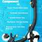 Greatever Snorkel Set Pano 3 Window Snorkel Mask For Adults