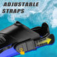 Greatever Snorkel Fins for Adult, Snorkeling Gear Adjustable Buckles Open Heel Comfortable Extra Convenient