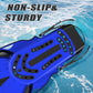 Greatever Snorkel Fins for Adult, Snorkeling Gear Adjustable Buckles Open Heel Comfortable Extra Convenient