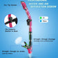 adult snorkel with dry top system