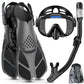 Greatever anti-fog snorkeling set black