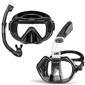 Greatever Adults G3 Half Face Snorkel Mask And Snorkeling Gear