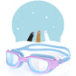 Greatever Kids Swimming Goggles Cap Set for Kids 6-14, Anti-Fog & Anti-UV