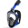 Greatever Adults G1 Full Face Anti Fog & Anti Leak Snorkel Mask - Dark Blue