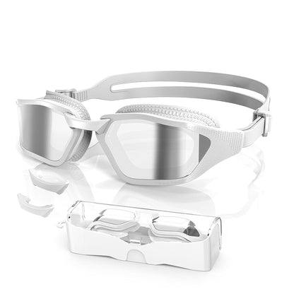 Greatever Plasma Anti-Beschlag-Schwimmbrille, HD-Weitsichtbrille für Damen