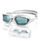 Greatever Anti-fog Swimming Goggles, HD Wide View Goggles Unisex-Adult
