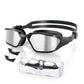 Greatever Anti-fog Swimming Goggles, HD Wide View Goggles Unisex-Adult