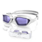 Greatever Anti-fog Swimming Goggles, HD Wide View Goggles Unisex-Adult