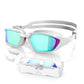 Greatever Anti-fog Swimming Goggles, HD Wide View Goggles Unisex-Adult