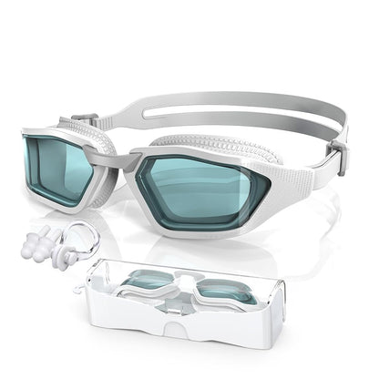 Lunettes de natation antibuée Greatever Plasma, grand angle de vue HD pour femmes