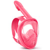 Greatever Kids Snorkel Mask Full Face - Pink