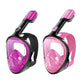 Greatever Adults G1 Full Face Anti Fog & Anti Leak Snorkel Mask 2 Pcs