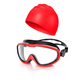 Greatever Adults Swimming Goggles Cap Set