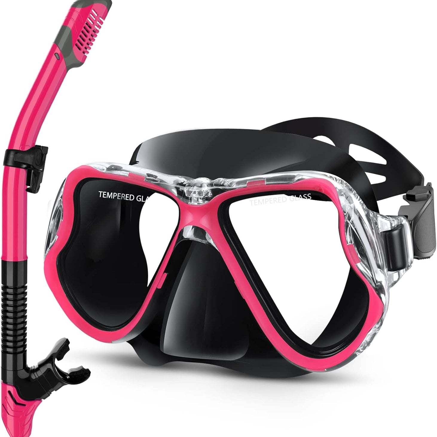 Adult Snorkel Set Pink