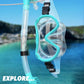 Greatever Snorkel Mask Snorkeling Gear for Adults Men and Women