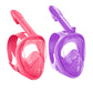 Greatever Kids Snorkel Mask Full Face 2 Pcs