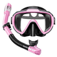 Ensemble de plongée Greatever pour adultes, équipement de plongée avec tuba, masque de natation panoramique antibuée