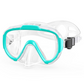 Greatever anti-fog snorkeling mask green