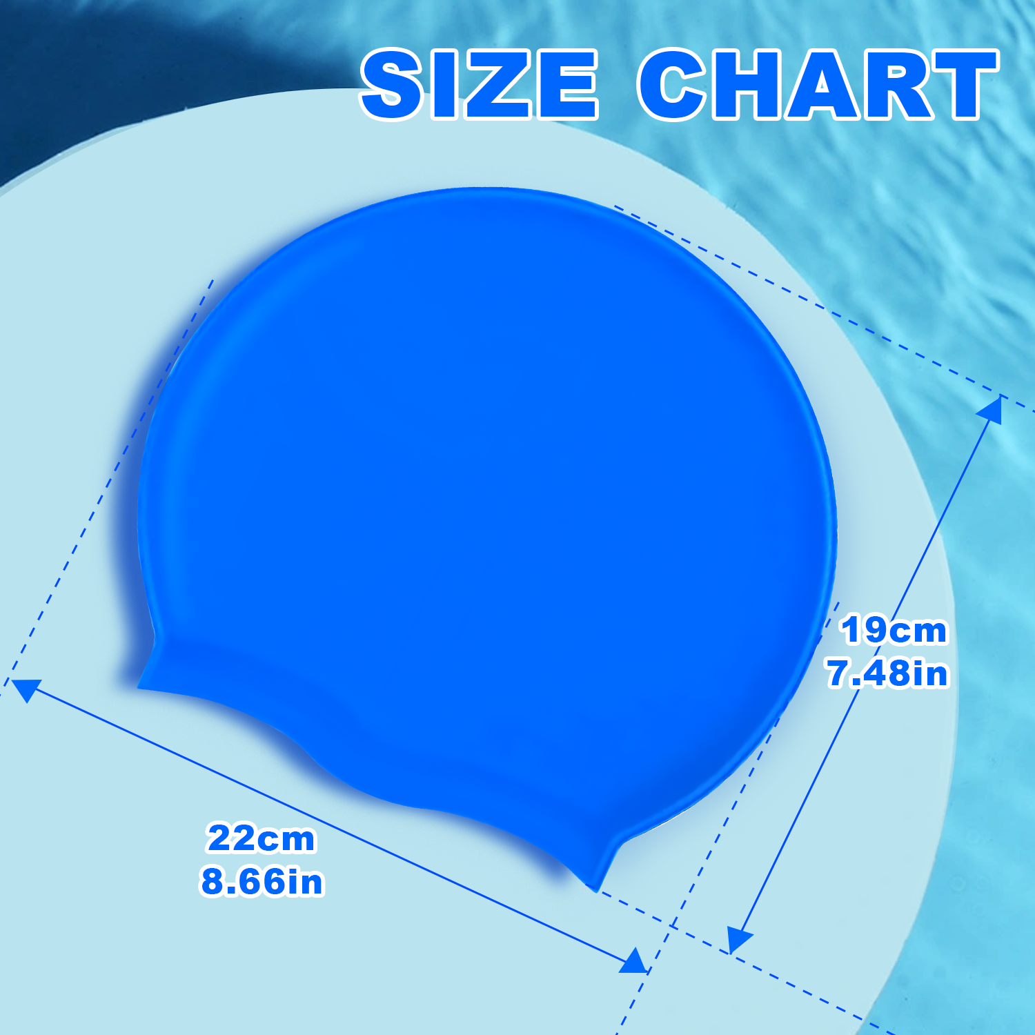 Greatever swimming cap accessory for snorkeling and swimming activities