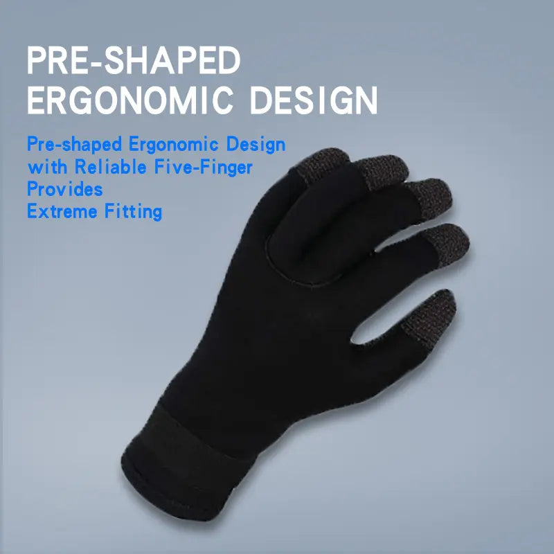 Greatever 5mm Wetsuit Gloves Pre-Shaped Ergonomic Design