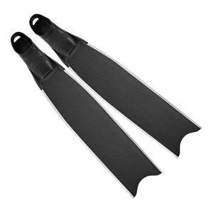 Greatever Aquamirr Black White Carbon Fiber Free Diving Fins