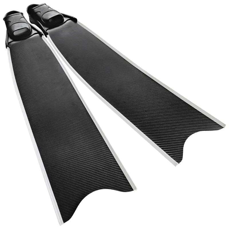 Greatever Aquamirr Black White Carbon Long Free Diving Fins