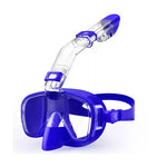 Greatever Blue G3 Half Face Snorkel Mask