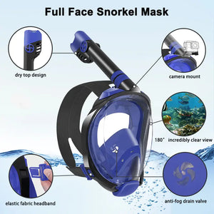 Greatever Full Face Mask_Fins Snorkel Details